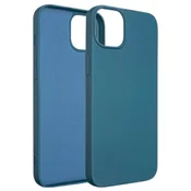 shumee Silikonski ovitek Beline za iPhone 15 Plus 6.7 modro/modro