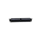 Patch panel 12 vrat 1U 10 UTP Cat6