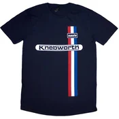 Oasis Majica Knebworth Vertical Stripe Unisex Navy Blue 2XL