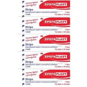 Trakovi Spofaplast 156N, 72 mm x 19 mm, 5 kosov