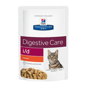 Hill's Prescription Diet™ i/d™ Feline Chicken v vrečki 12 x 85 g
