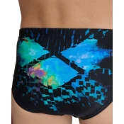Arena multi pixels swim briefs boys black 152cm