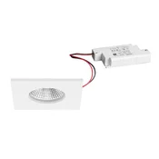 BRUMBERG BB21 IP65 vgradni RC gonilnik kotni beli - Kopalnica - teksturirana bela barva - Aluminij