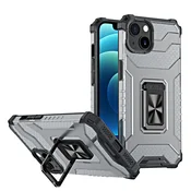 Ovitek Crystal Ring Case Kickstand za iPhone 13 mini (črn)