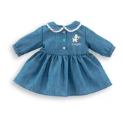 Obleka za punčko Dress A Weekend in Paris Mon Grand Poupon Corolle za lutko velikosti 36 cm, za otroke od 24 mesecev naprej