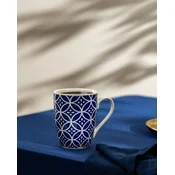 Madame Coco Šolja Reve Bleu Rayne, 360 ml, Plavo-bela