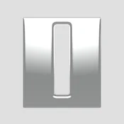 05 317 81 0000: SANIT okvir za pisoar tipko BRIGHT, krom
