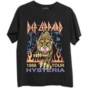 Def Leppard Hysteria 88 (Back Print) Black XL Majica