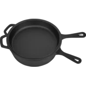 Kraft&Dele Litoželezna ponev s ponevjo 3 v 1 26 cm KD4245