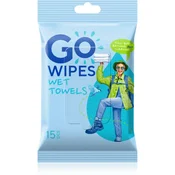 GoWipes Wet Towels osvežilni vlažilni robčki 15 kos