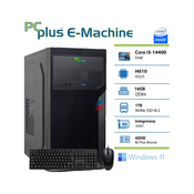 PCPLUS E-machine i5-14400 16GB 1TB NVMe SSD Windows 11 Home stolno računalo + miš i tipkovnica