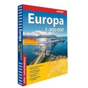 Europa Atlas Samochodowy 1:800 000  2026/2027