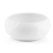 Polnix Keramična skleda za rože BELA 14 cm