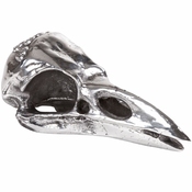 Figurica WUNDERKAMMER CROW UP, 10,5 cm, srebrna, aluminij, Seletti