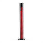 Auna Light Up, Tower-zvucnik, 14 W, Bluetooth, LED, USB, FM, crni