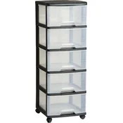 Keter regal na kolesih 5x20L