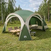 vidaXL vidaXL Stranska šotor Zelena 410 x 410 x 250 cm Poliester in jeklo, (5000309332)