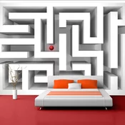 Foto tapeta - Ice labyrinth 300x210