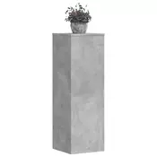 Stalci za biljke 2 kom siva boja betona 33 x 33 x 100 cm drveni