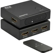Marmitek Marmitek AS38-8K HDMI 2.1 stikalo za gaming, 3 vhodi/1 izhod