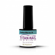 Titan Nail Design UV/LED lak za nohte (Gel Polish) - 8ml - Curious Blue (no. 55)