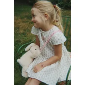 Konges Slojd poletna obleka z bombažem AVA DRESS GOTS