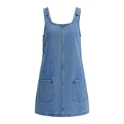 Imily Bela Obleka moder denim