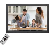 Sencor - Digitalni foto okvir 15,4 sa ugradenim zvucnikom, napajanje 230 V, u crnoj boji + daljinski upravljac