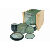 Creatable Jedilni Servis Nordic Fjord Green, 18-Delni