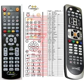 General OCTAGON SF918HD, SF1018HD - compatible General-branded remote control