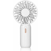 Generic Super mini ročni ventilator za ponovno polnjenje, lahek osebni prenosni namizni in ročni ventilator, 3-stopenjski USB električni ventilator z baterijskim napajanjem za otroke, mlade in stare, (21125996)
