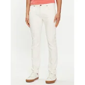 Lee Jeans hlače Luke 112349207 Bela Slim Fit