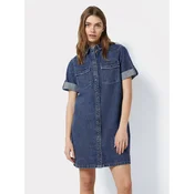 Noisy May Jeans haljina New Signe 27030040 Plava Loose Fit