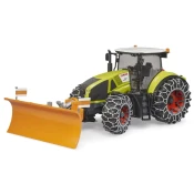 Bruder Traktor Claas Axion 950 sa lancima i dodatkom za cišcenje snega