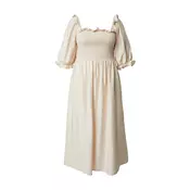 CITA MAASS Poletna obleka Ruffle dress kremna