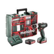 METABO akumulatorski udarni vrtalnik POWERMAXX SB 12 SET (601076870)