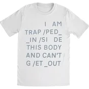 Radiohead Trapped (Back Print) White XL Majica