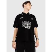 Redefined Rebel CCTurtles Knit Boxy Fit Polo black