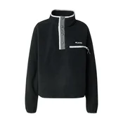 Mikina Columbia Helvetia™ II Cropped Half Snap Fleece Black L
