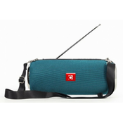 GEMBIRD SPK-BT-17-G Gembird Portable Bluetooth speaker +handsfree 2x5W, FM, USB, SD, AUX + antena green