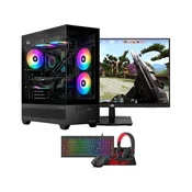 ANNI računalniški komplet Gamer Optimal Ryzen 5 7500F/16GB/1TB SSD/Windows 11 Home/RTX 5050/monitor, tipkovnica, miška, slušalke, podloga