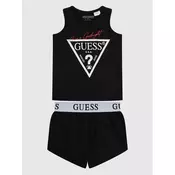 Guess Pižama J1BG00 J1311 Črna Regular Fit