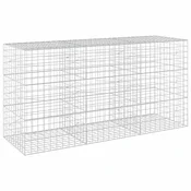 Gabion z 5 mm žico in 10x10 cm mrežo 300x100x150 cm