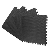 Monkey Gym Podloga iz pene za otroke X-star 4 kosi. 60x60cm - črna, (5000077183)