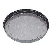 Perforated tart tray, steel, 30 cm - MasterClass