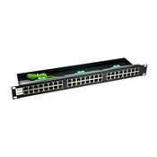 iNET Rack 19 NetProtect z PoE 24P 1U