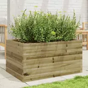 vidaXL vidaXL Vrtno cvetlično korito 90x60x45,5 cm impregnirana borovina, (21266409)