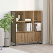 Ormaric za knjige 2 pcs Umjetnicka hrastovina Konstruirano drvo