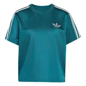 ADIDAS ORIGINALS Majica Firebird petrol/bela