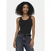 ONLY Top Sara 15345994 Črna Slim Fit
